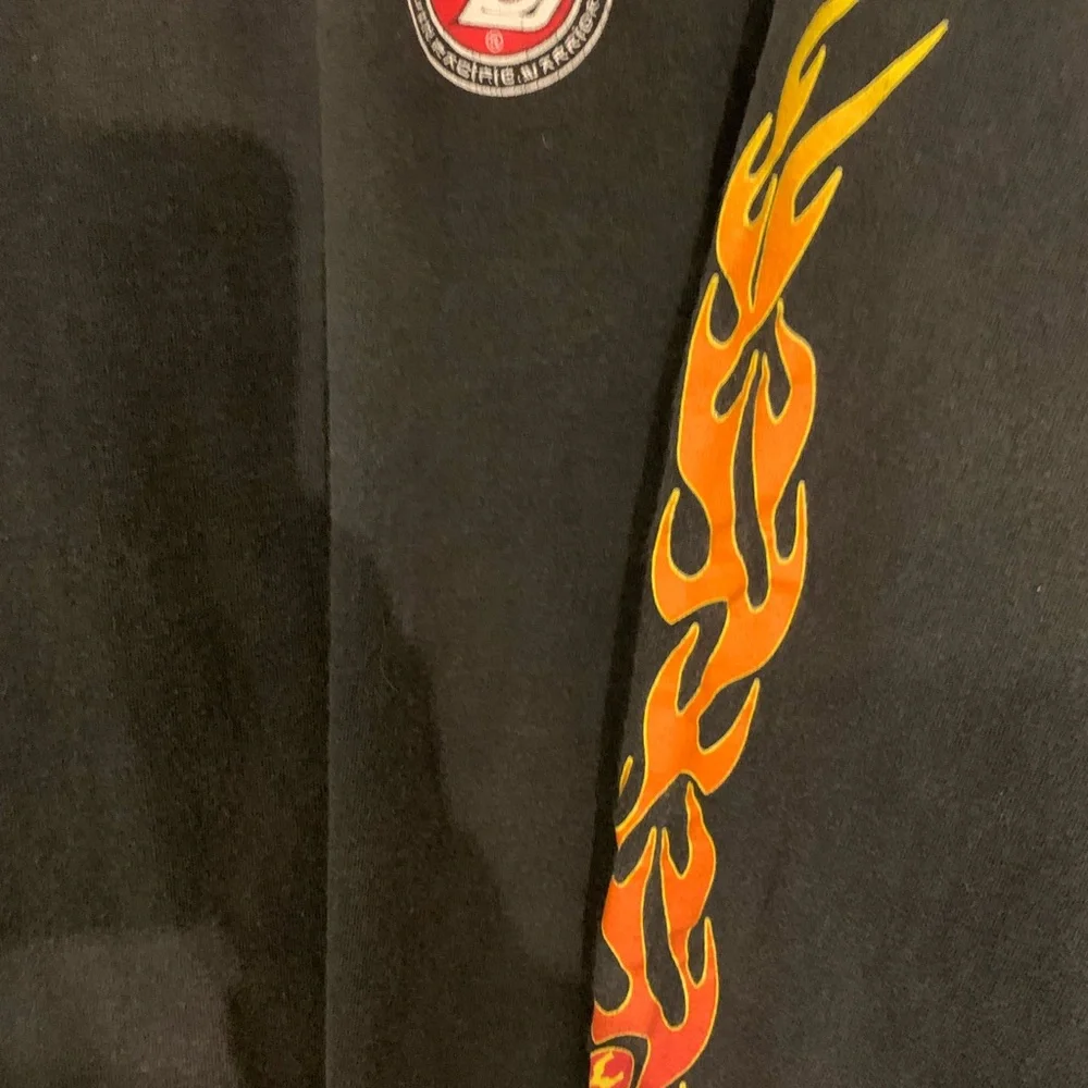 Year of The Dragon Black Graphic Tee with Dragon Logo Long Sleeve Streetwear XL - Picture 3 of 7